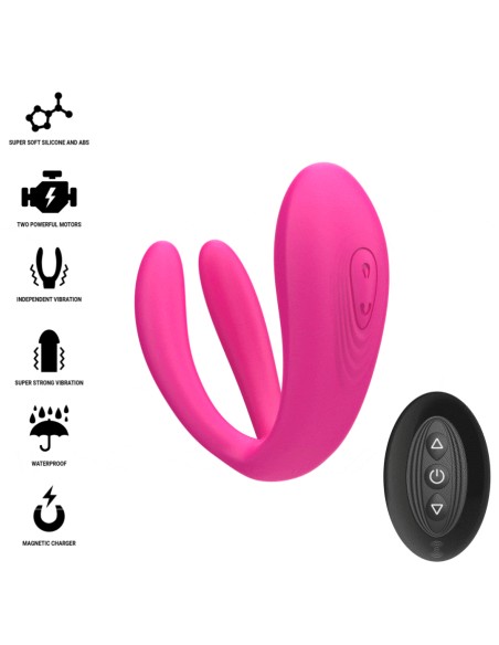 INTENSE JULIA VIBRADOR ESTIMULADOR DE PINZAS CONTROL REMOTO