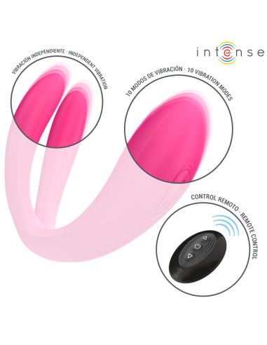 INTENSE JULIA VIBRADOR ESTIMULADOR DE PINZAS CONTROL REMOTO