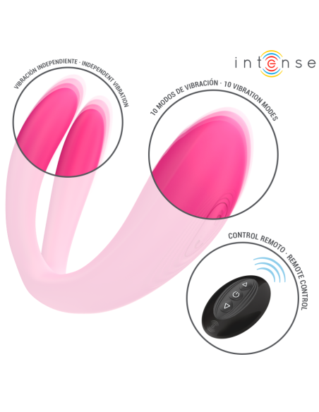 INTENSE JULIA VIBRADOR ESTIMULADOR DE PINZAS CONTROL REMOTO