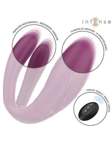INTENSE SANDRA VIBRADOR ESTIMULADOR DE PINZAS CON GOLPETEO CONTROL REMOTO