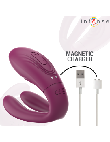 INTENSE SANDRA VIBRADOR ESTIMULADOR DE PINZAS CON GOLPETEO CONTROL REMOTO