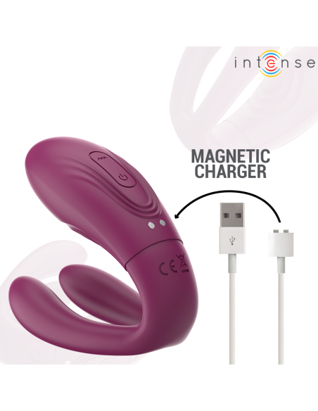 INTENSE SANDRA VIBRADOR ESTIMULADOR DE PINZAS CON GOLPETEO CONTROL REMOTO