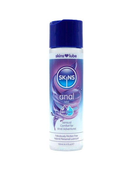 SKINS ANAL LUBRICANTE HABRIDO BASE DE AGUA SILICONA 130 ML