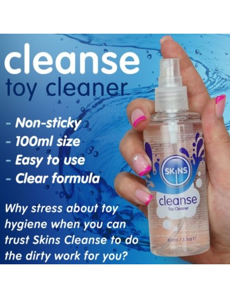 SKINS CLEANSE LIMPIADOR DE JUGUETES 100 ML