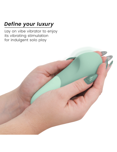 WOMANIZER VIBE VIBRADOR LAY ON SILENCIOSO VERDE CLARO