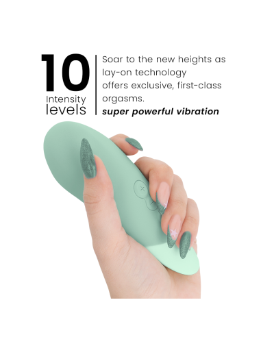 WOMANIZER VIBE VIBRADOR LAY ON SILENCIOSO VERDE CLARO