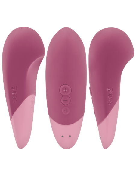 WOMANIZER VIBE VIBRADOR LAY ON SILENCIOSO ROSA OSCURO