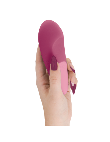 WOMANIZER VIBE VIBRADOR LAY ON SILENCIOSO ROSA OSCURO