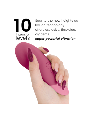 WOMANIZER VIBE VIBRADOR LAY ON SILENCIOSO ROSA OSCURO