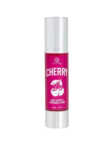 SECRETPLAY LUBRICANTE EFECTO CALOR CEREZA 50 ML