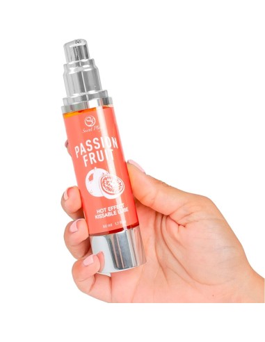 SECRETPLAY LUBRICANTE EFECTO CALOR FRUTA DE LA PASIAN 50 ML