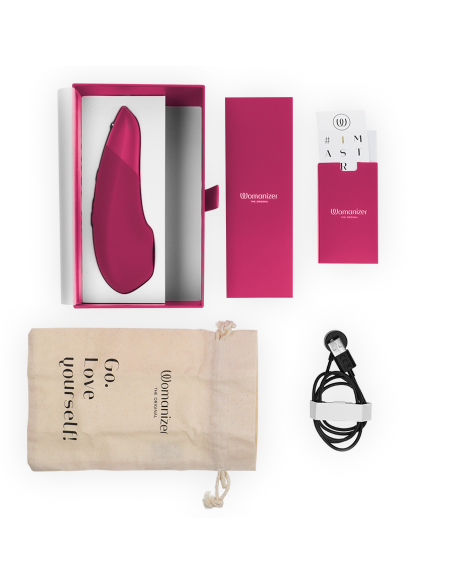 WOMANIZER ENHANCE ESTIMULADOR DE CLITORAS ROSA VIBRANTE
