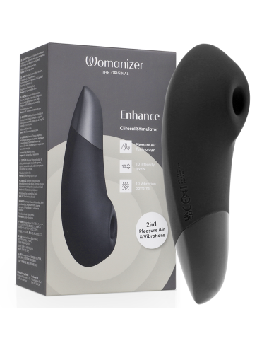 WOMANIZER ENHANCE ESTIMULADOR DE CLITORAS NEGRO