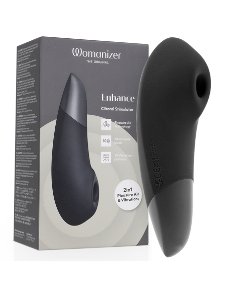 WOMANIZER ENHANCE ESTIMULADOR DE CLITORAS NEGRO