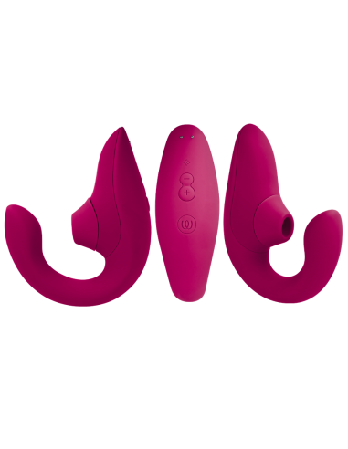 WOMANIZER BLEND ESTIMULADOR VIBRADOR RABBIT FUCSIA