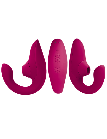 WOMANIZER BLEND ESTIMULADOR VIBRADOR RABBIT FUCSIA