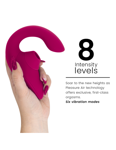 WOMANIZER BLEND ESTIMULADOR VIBRADOR RABBIT FUCSIA