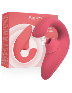 WOMANIZER BLEND ESTIMULADOR VIBRADOR RABBIT ROSA
