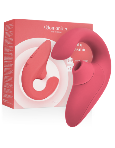 WOMANIZER BLEND ESTIMULADOR VIBRADOR RABBIT ROSA