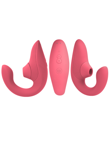 WOMANIZER BLEND ESTIMULADOR VIBRADOR RABBIT ROSA