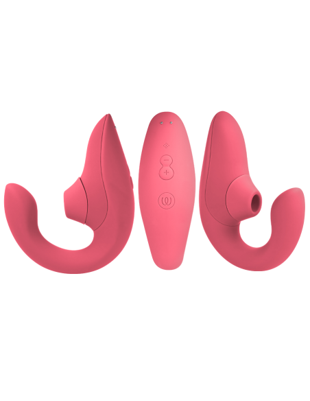 WOMANIZER BLEND ESTIMULADOR VIBRADOR RABBIT ROSA