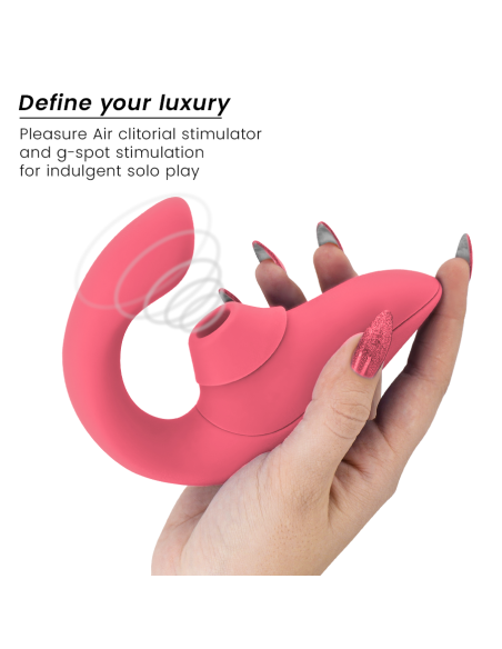 WOMANIZER BLEND ESTIMULADOR VIBRADOR RABBIT ROSA