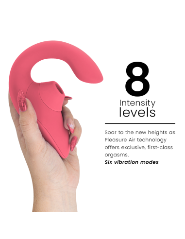 WOMANIZER BLEND ESTIMULADOR VIBRADOR RABBIT ROSA