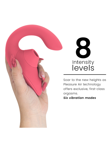 WOMANIZER BLEND ESTIMULADOR VIBRADOR RABBIT ROSA