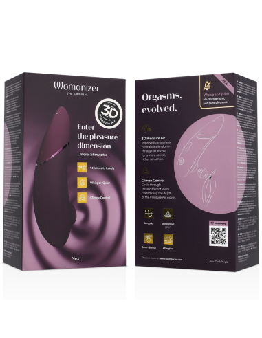 WOMANIZER NEXT ESTIMULADOR DE CLITORAS MORADO