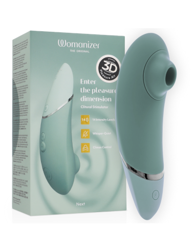 WOMANIZER NEXT ESTIMULADOR DE CLITORAS VERDE CLARO