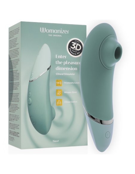 WOMANIZER NEXT ESTIMULADOR DE CLITORAS VERDE CLARO