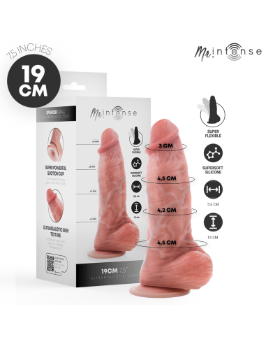 MR INTENSE SMALL SPENCER DILDO SILICONA 19 CM A 45 CM