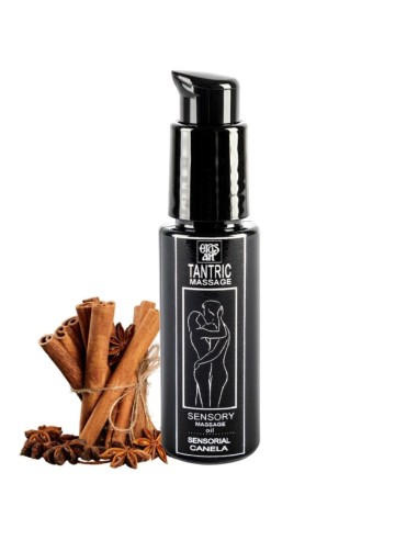 EROS ART ACEITE MASAJE TANTRICO NATURAL Y AFRODISAACO CANELA 30 ML