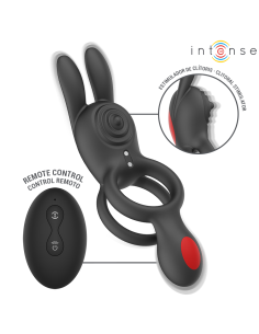 INTENSE QUINN ANILLO DOBLE CON VIBRACIAN CONTROL REMOTO 2