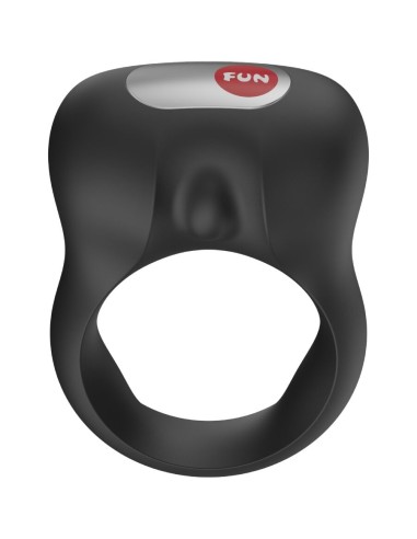 FUN FACTORY STEADY ANILLO VIBRADOR PENE NEGRO