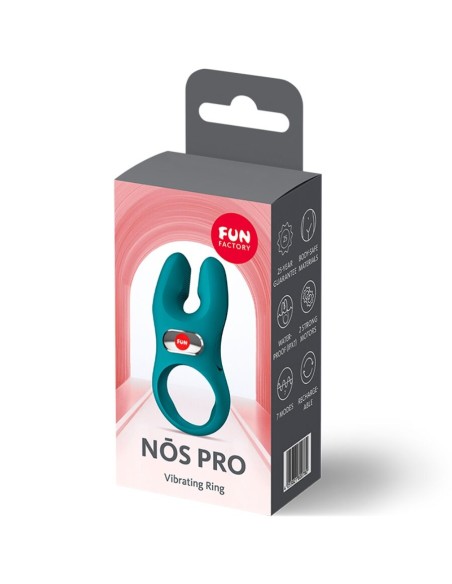 FUN FACTORY NOS PRO ANILLO VIBRADOR PENE VERDE BOTELLA