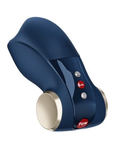FUN FACTORY COBRA LIBRE II MASTURBADOR VIBRADOR AZUL OSCURO 2