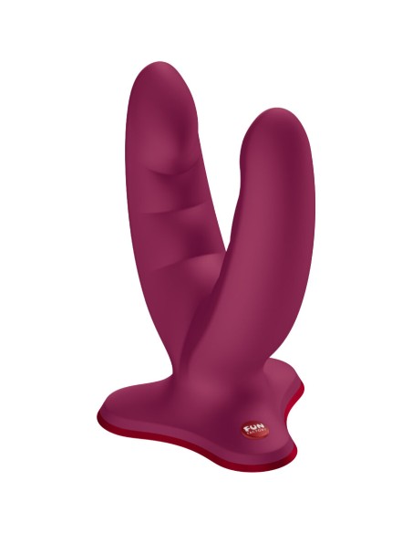 FUN FACTORY RYDE DILDO DOBLE BURDEOS