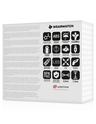 WEARWATCH HUEVO CONTROL REMOTO TECHNOLOGY WATCHME AZUL AGUAMARINA