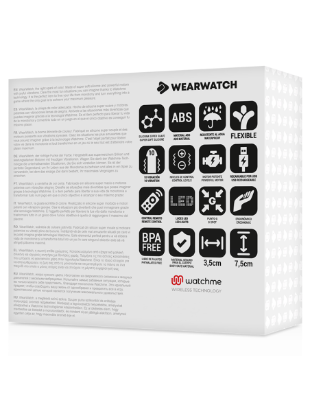 WEARWATCH HUEVO CONTROL REMOTO TECHNOLOGY WATCHME AZUL AGUAMARINA