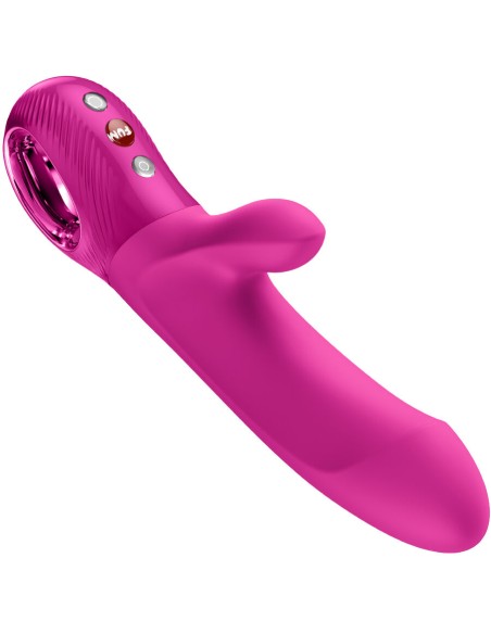 FUN FACTORY BI STRONIC EMBRACE CONEJO ESTIMULADOR DE EMPUJE MAGENTA
