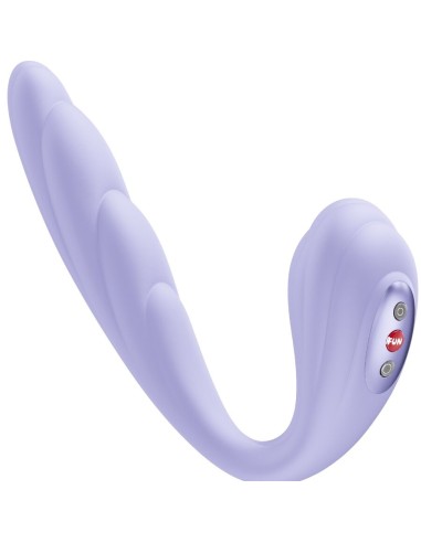 FUN FACTORY VIVACE DOBLE VIBRADOR INSERTABLE AIR PULSE VIOLETA