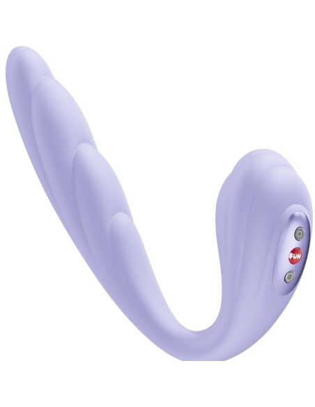 FUN FACTORY VIVACE DOBLE VIBRADOR INSERTABLE AIR PULSE VIOLETA