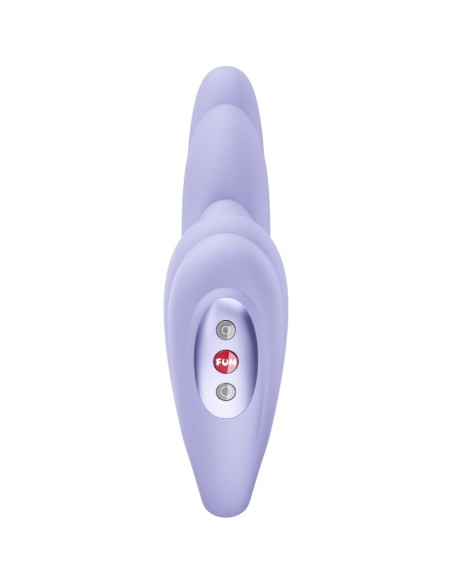 FUN FACTORY VIVACE DOBLE VIBRADOR INSERTABLE AIR PULSE VIOLETA