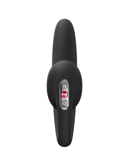 FUN FACTORY CRESCENDO DOBLE VIBRADOR INSERTABLE AIR PULSE NEGRO
