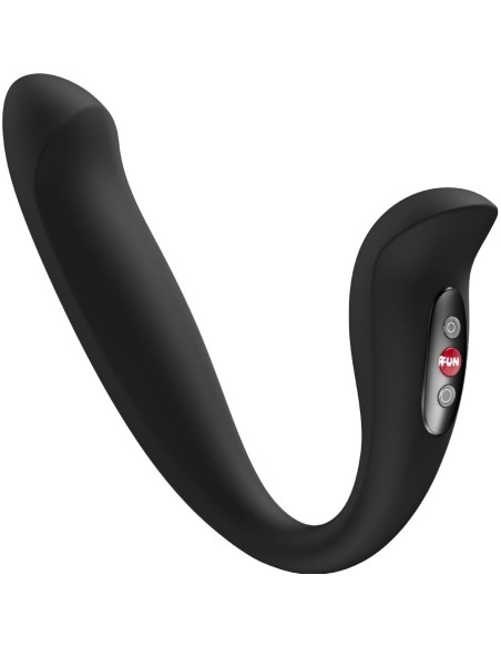 FUN FACTORY VELOCE DOBLE VIBRADOR INSERTABLE AIR PULSE NEGRO