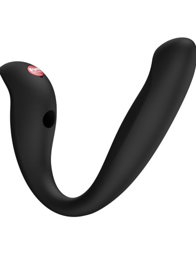 FUN FACTORY VELOCE DOBLE VIBRADOR INSERTABLE AIR PULSE NEGRO