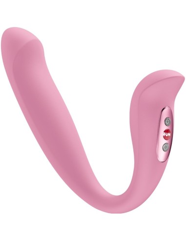 FUN FACTORY VELOCE DOBLE VIBRADOR INSERTABLE AIR PULSE ROSA