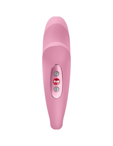 FUN FACTORY VELOCE DOBLE VIBRADOR INSERTABLE AIR PULSE ROSA