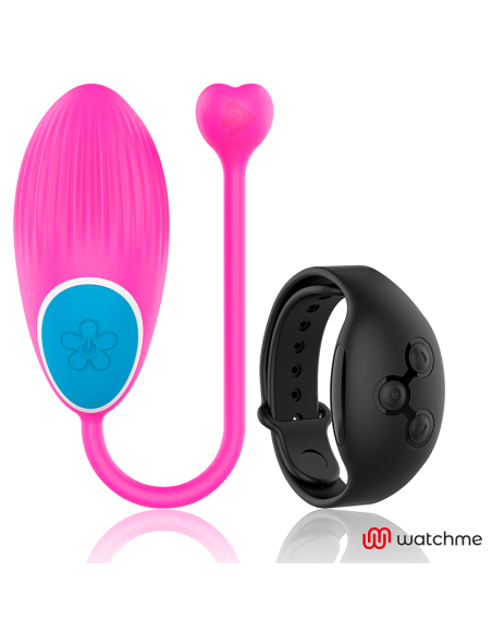 WEARWATCH HUEVO CONTROL REMOTO TECHNOLOGY WATCHME FUCSIA AZABACHE